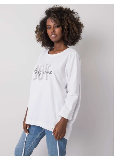 Biele tričko s potlačou