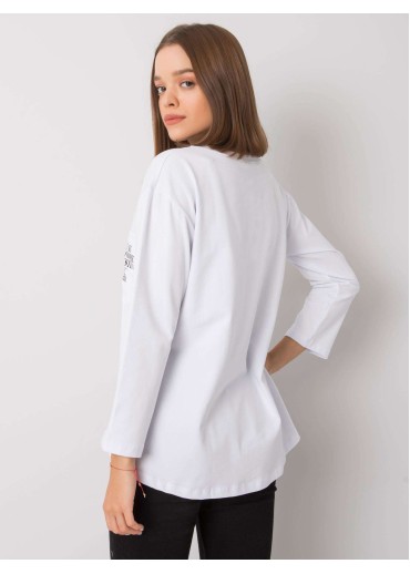 Biele elegantné tričko