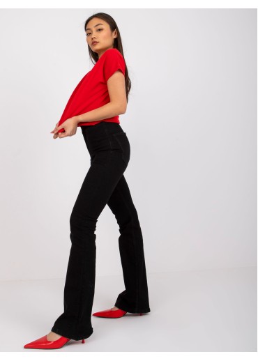 Červené basic tričko