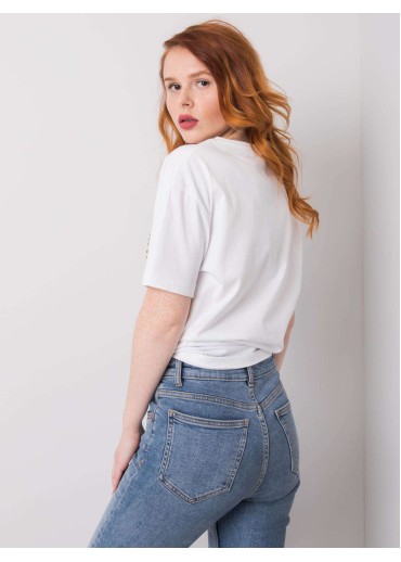 Biele tričko s potlačou