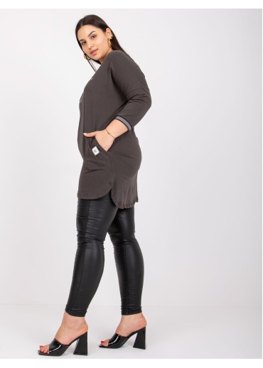 Khaki zelená tunika