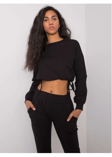 Čierna tepláková súprava