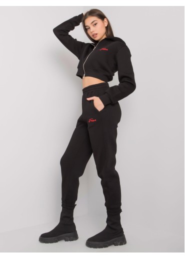 Čierna tepláková súprava