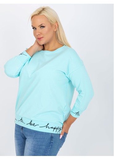 Svetlozelená mikina