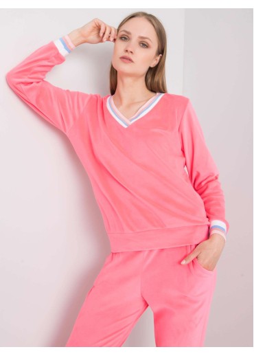 Ružová tepláková súprava