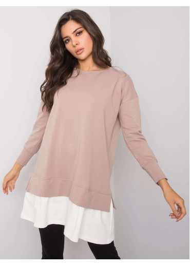 Béžovo hnedá tunika