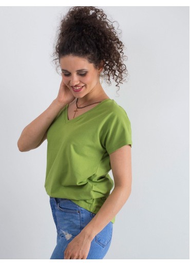 Zelené basic tričko