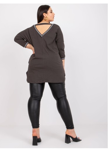 Khaki zelená tunika