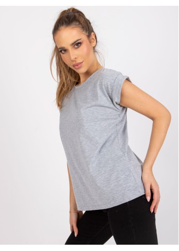 Sivé basic tričko