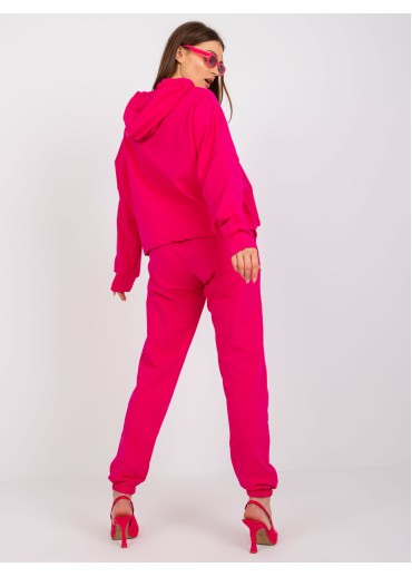 Fuchsiovo ružová tepláková súprava