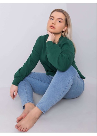 Tmavozelená mikina