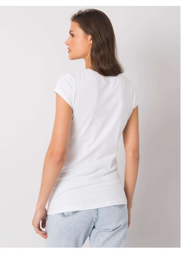 Biele bavlnené tričko