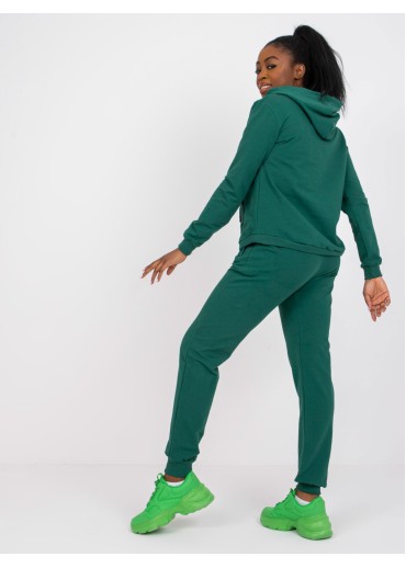 Tmavozelená tepláková súprava