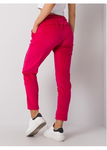 Fuchsiovo ružové tepláky