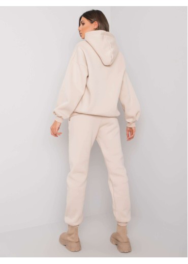 Béžovo hnedá tepláková súprava