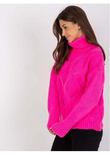 Neónovo ružový rolák