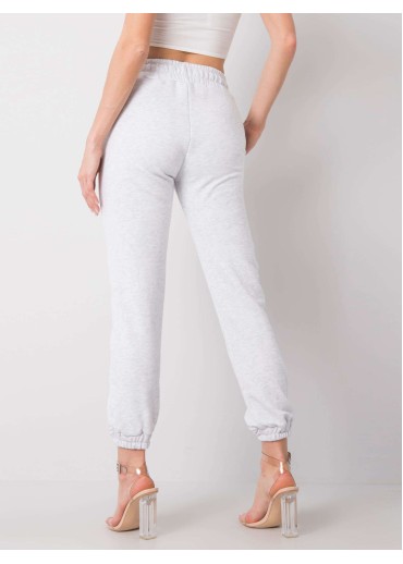 Svetlosivé basic tepláky