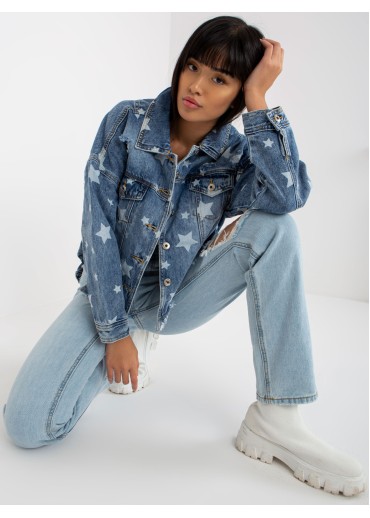 Svetlomodrá džínsová bunda