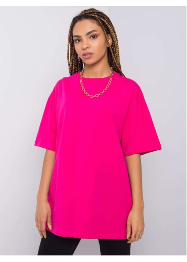 Fuchsiovo ružové basic tričko