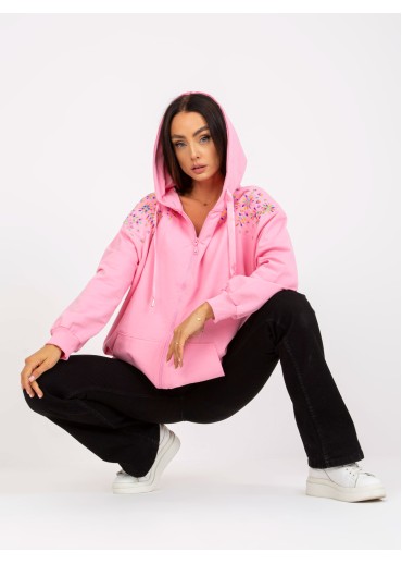 Ružová mikina