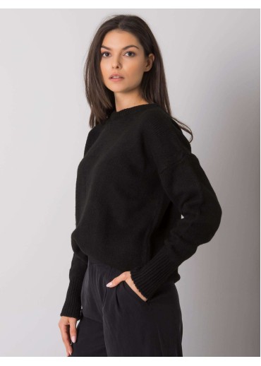 Čierny pulóver