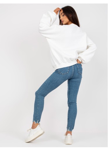 Smotanovo biela mikina