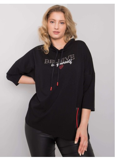 Čierne tričko s potlačou