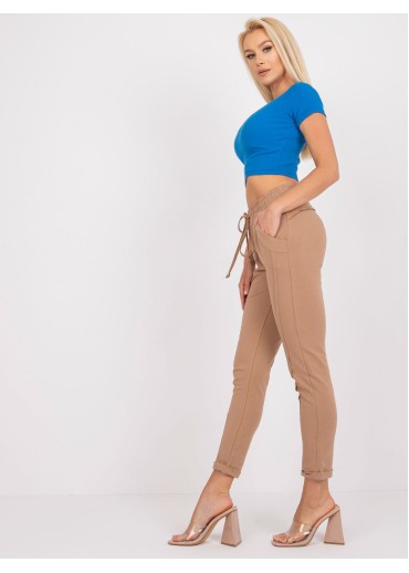 Karamelovo hnedé tepláky