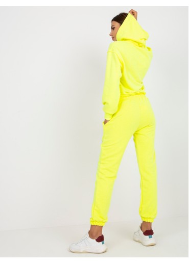 Žltá tepláková súprava