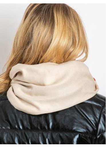 Béžovo hnedá šatka