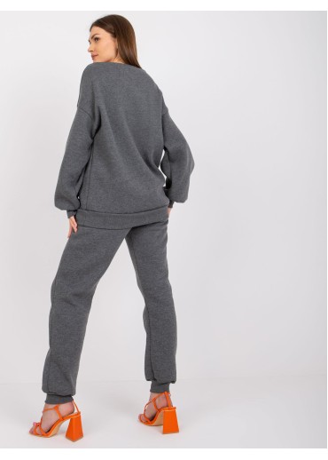 Sivá tepláková súprava