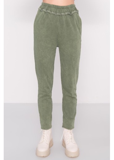 Khaki zelené tepláky