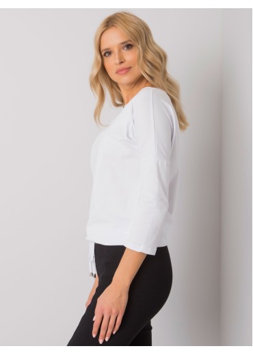 Biele bavlnené tričko