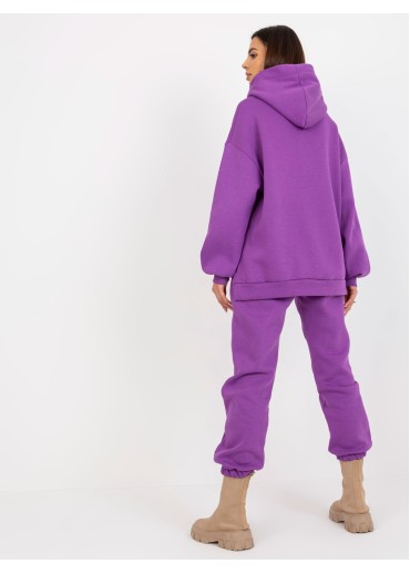 Fialová tepláková súprava