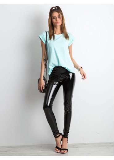 Svetlozelené basic tričko