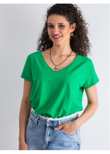 Zelené basic tričko