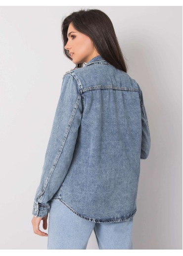 Svetlomodrá džínsová košeľa