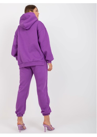 Fialová tepláková súprava