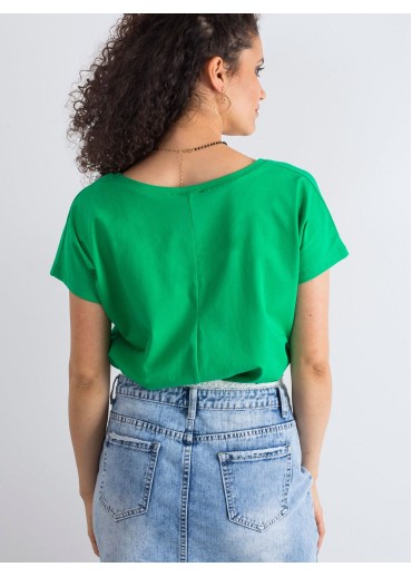 Zelené basic tričko