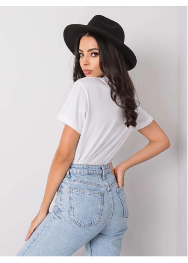 Biele bavlnené tričko