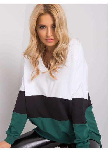 Neónová zelená mikina