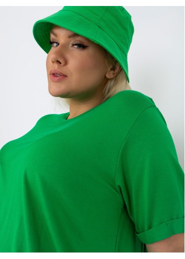 Zelená tričková tunika