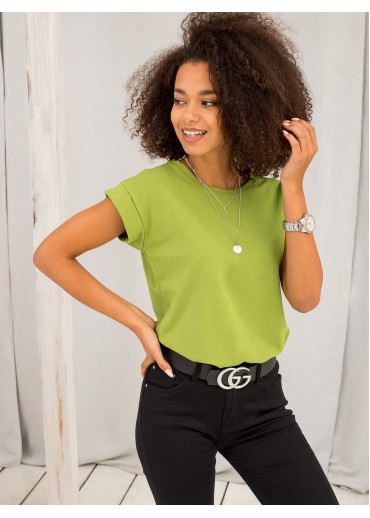 Zelené basic tričko