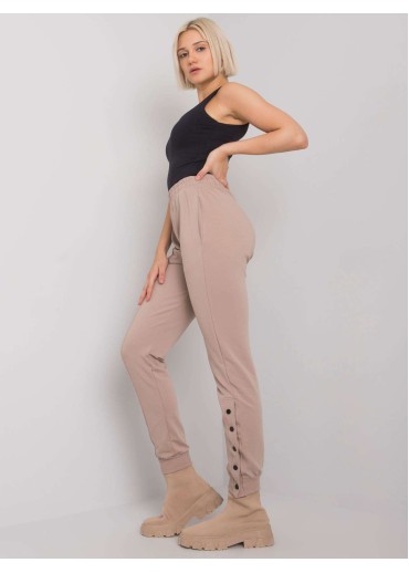 Béžovo hnedé tepláky