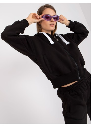 Čierna tepláková súprava