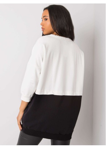 Čierna bavlnená tunika