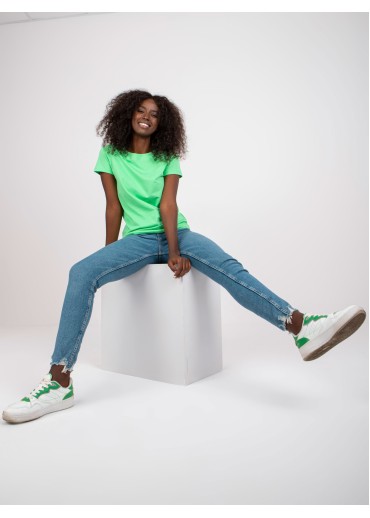 Zelené basic tričko