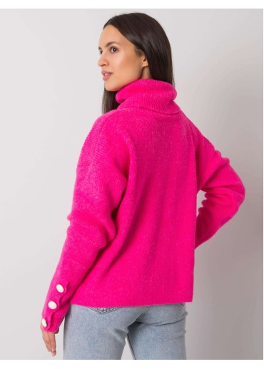 Ružový dámsky sveter