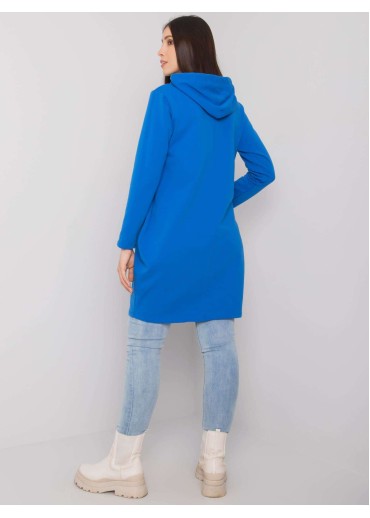 Modrá tunika s kapucňou