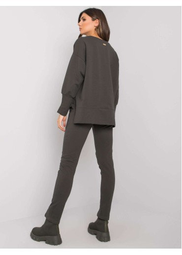 Béžovo hnedá tepláková súprava